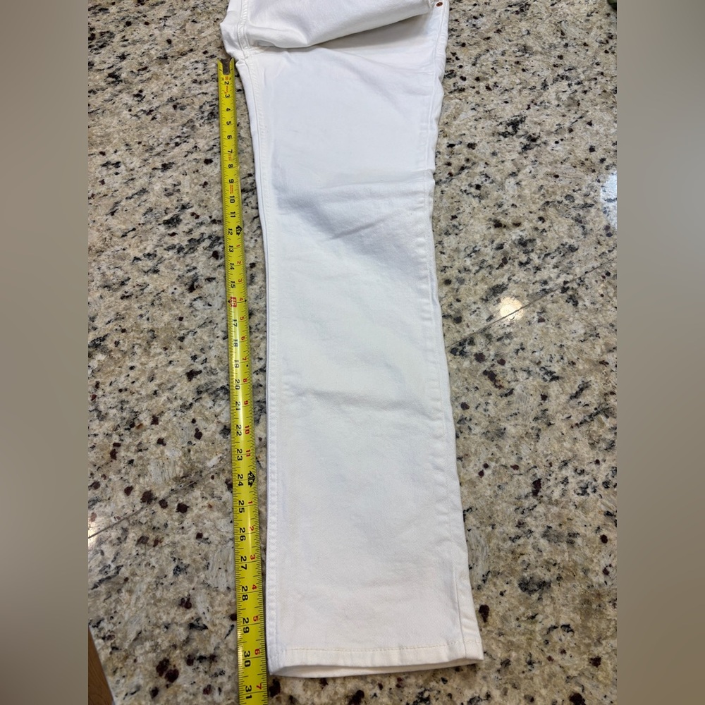 Levi's 511 Men's 34 Waist Slim White Jeans - Picture 9 of 15